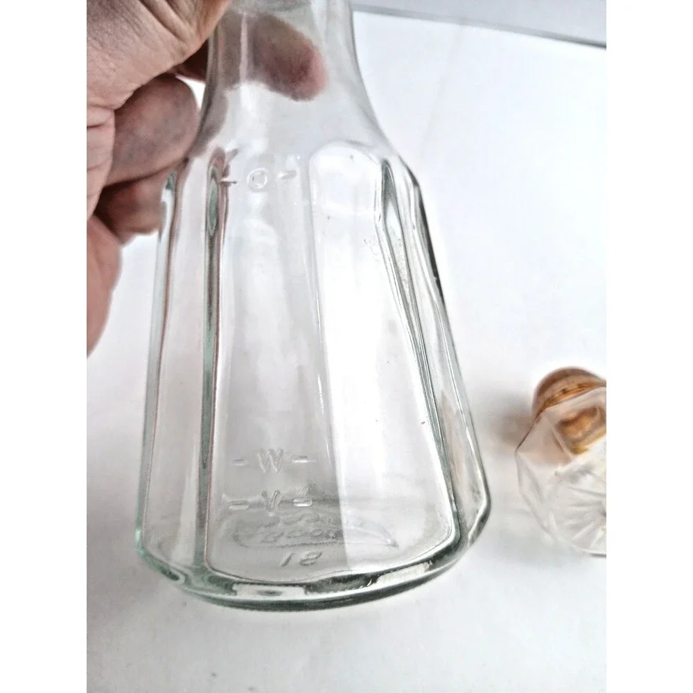 Vintage Good Seasons Oil Water Vinegar Salad Dressing Bottle w Glass Stopper